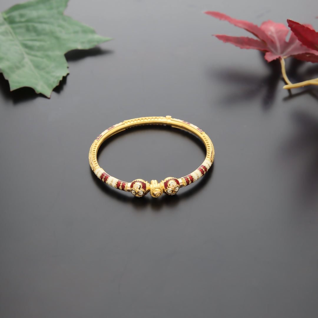 Gold Bangle 21KT - FKJBNG21KM10098