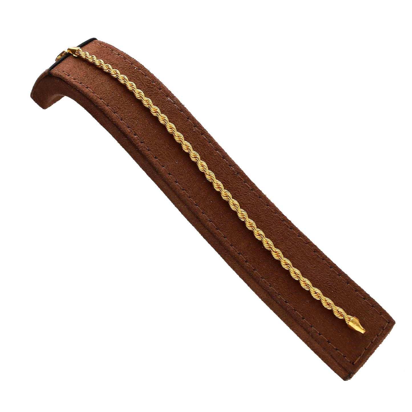 Gold Rope Style Bracelet 21KT - FKJBRL21KM10245