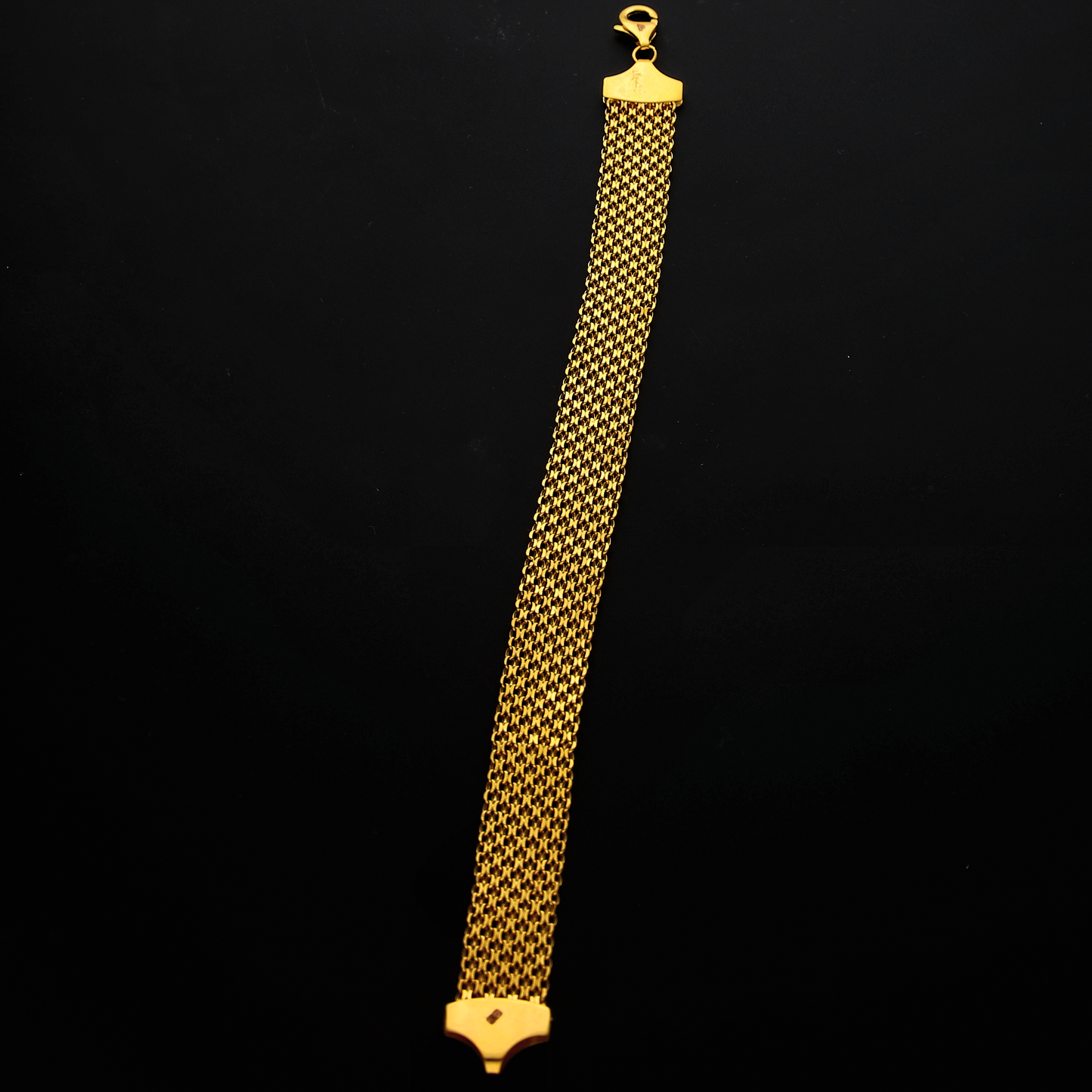 Gold Classic Mesh Bracelet 21KT- FKJBRL21KM10258
