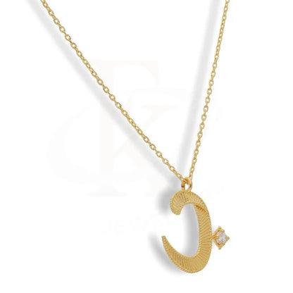 Gold Arabic Alphabet Necklace 21Kt - Fkjnkl21K2135 Necklaces