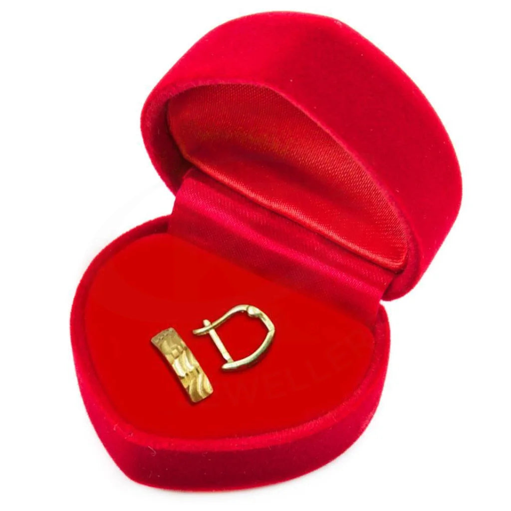 Gold Clip Earrings 18Kt - Fkjern1409