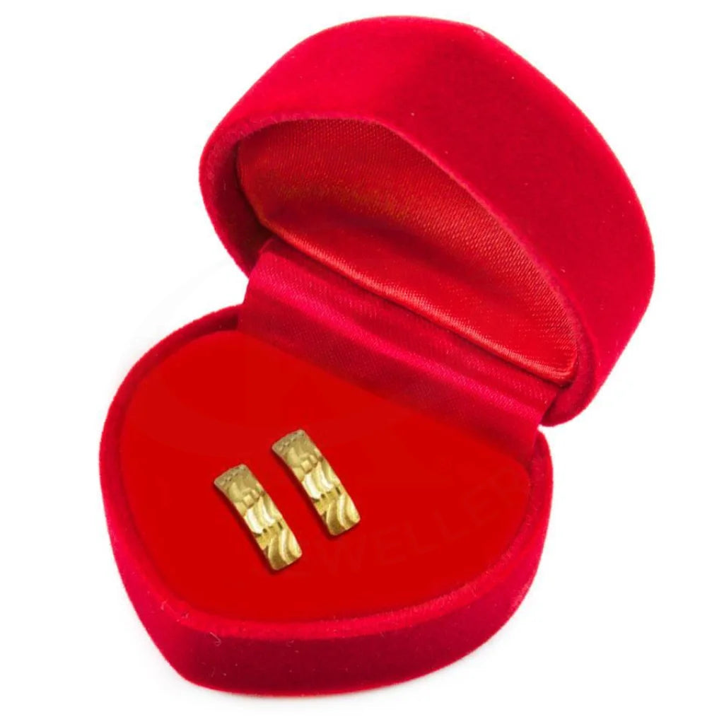 Gold Clip Earrings 18Kt - Fkjern1409