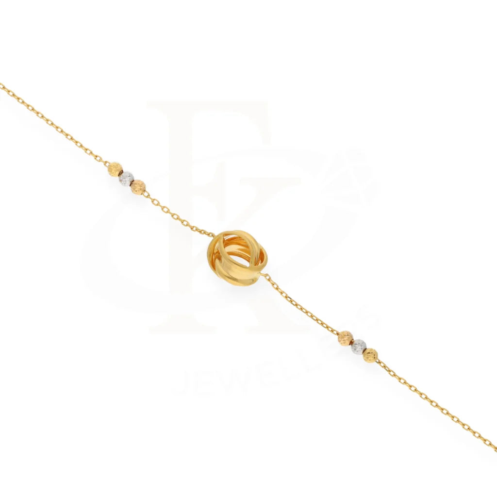 Gold Elegant Bracelet 21Kt - Fkjbrl21K7824 Bracelets
