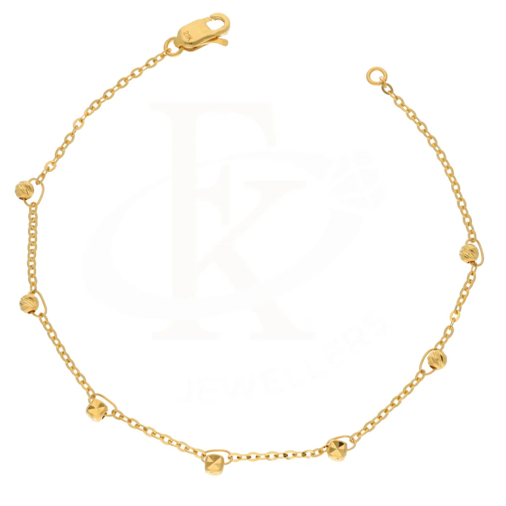 Gold Jeberg Bracelet 21Kt - Fkjbrl21Km8361 Bracelets