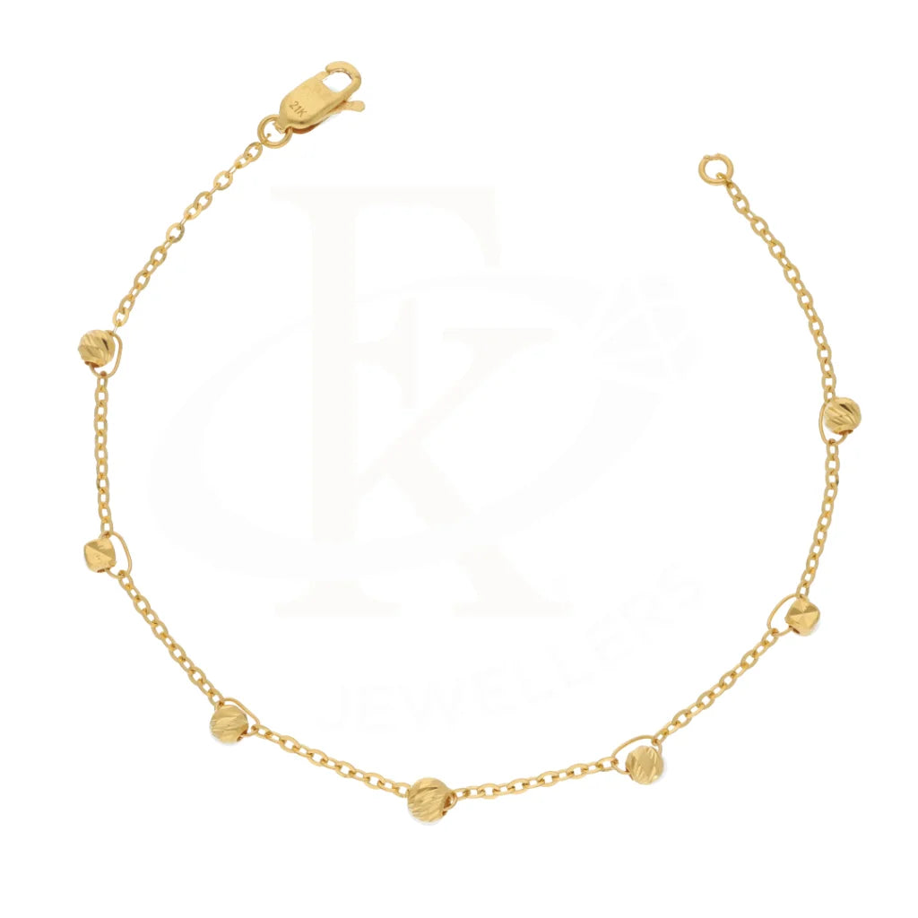 Gold Jeberg Bracelet 21Kt - Fkjbrl21Km8634 Bracelets