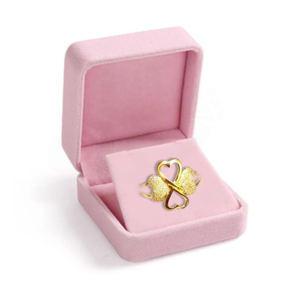 Gold Quadruple Heart Ring 18Kt - Fkjrn1299 Rings