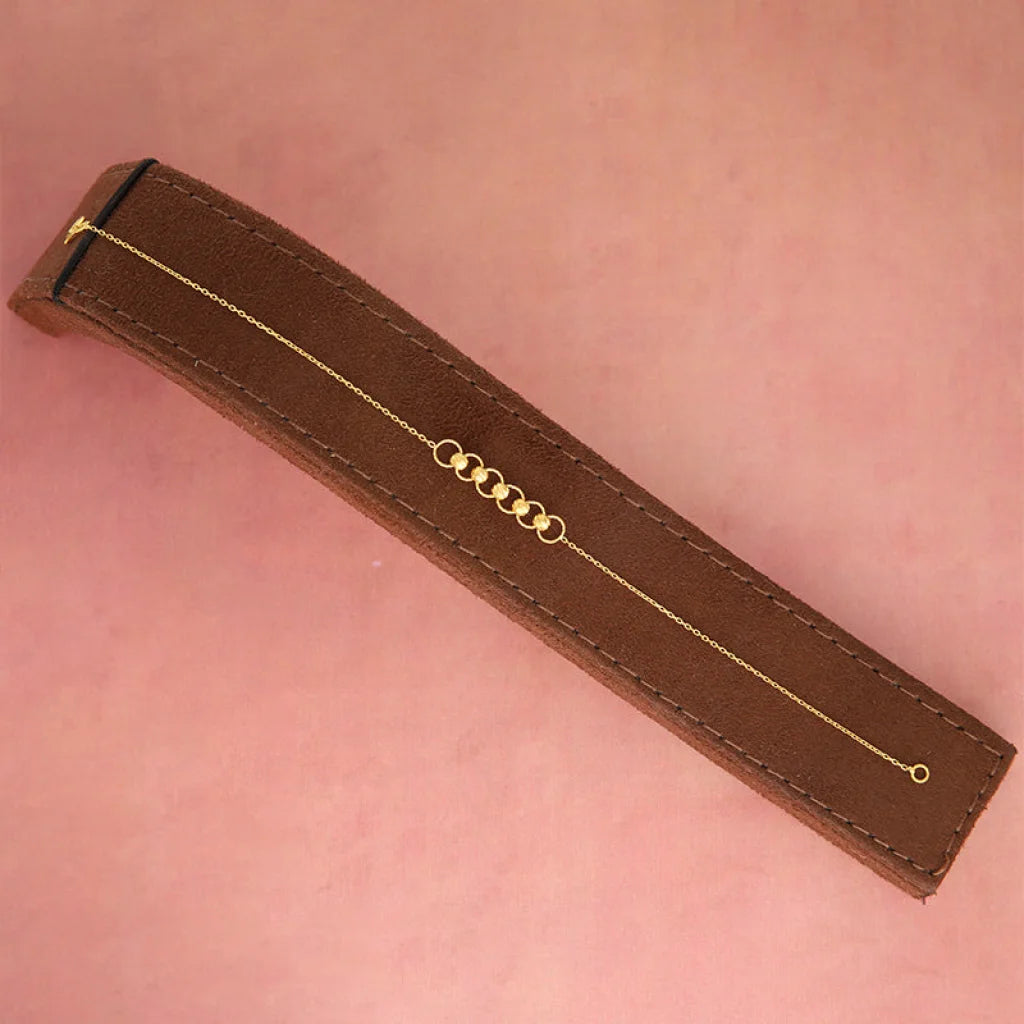 Gold Rings Bracelet 21Kt - Fkjbrl21Km5093 Bracelets