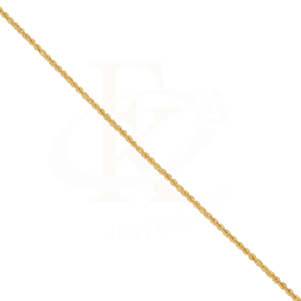 Gold Rope Bracelet 21Kt - Fkjbrl21Km8365 Bracelets