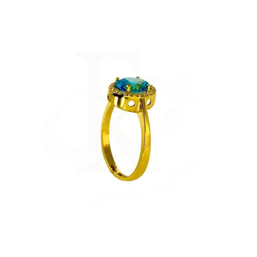 Gold Solitaire Ring 18Kt - Fkjrn2014 Rings