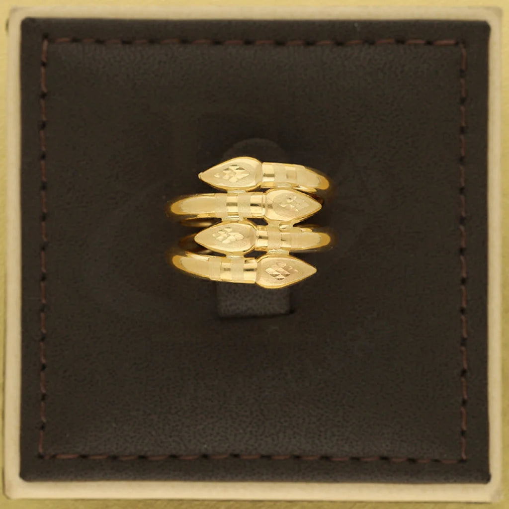 Gold Spiral Ring 18Kt - Fkjrn18K5237 Rings