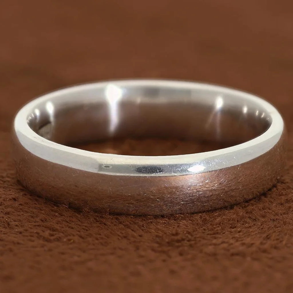 Silver 925 Couple Wedding Ring - Fkjrn1323 Rings