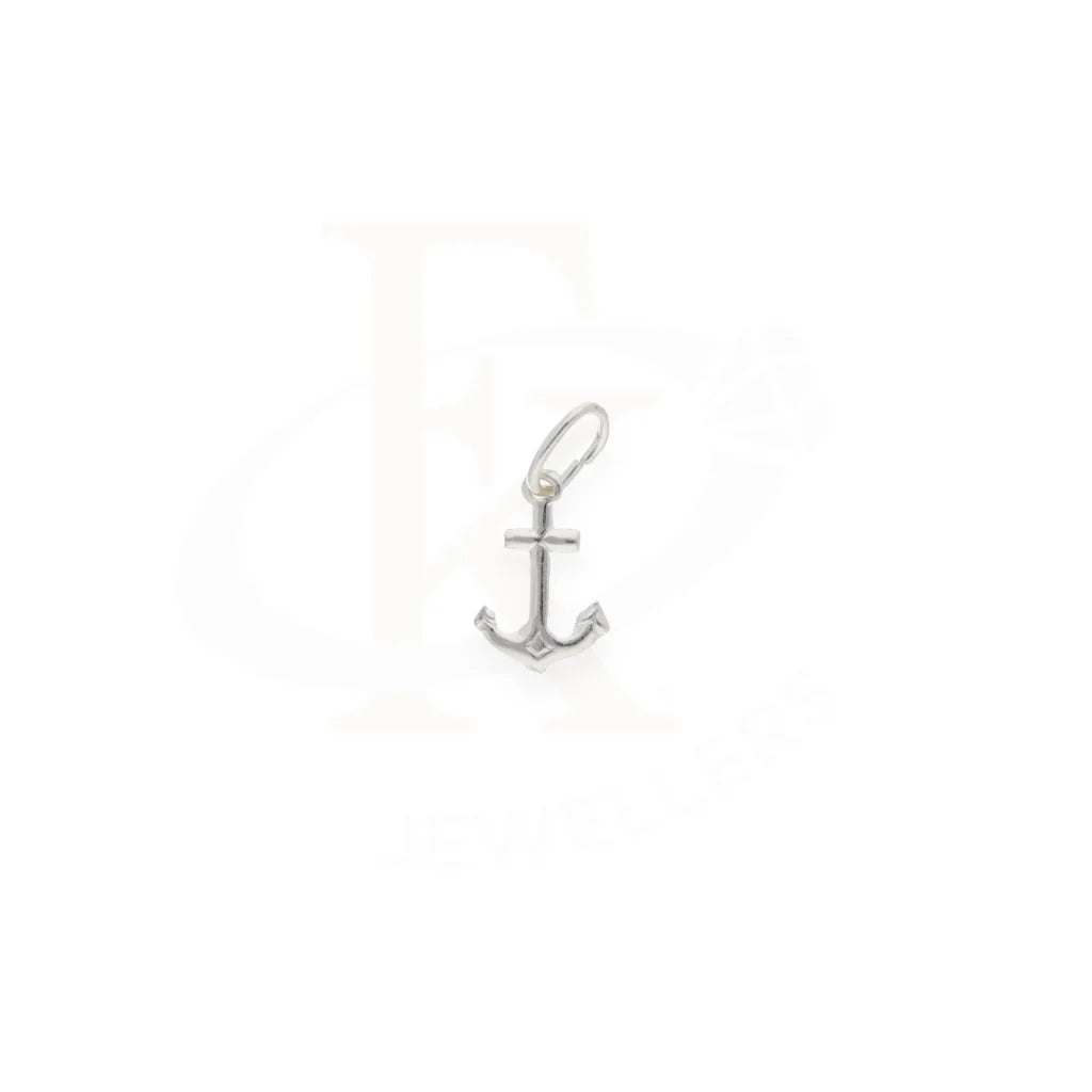 Sterling Silver 925 Anchor Shaped Pendant - Fkjpndsl7981 Pendants