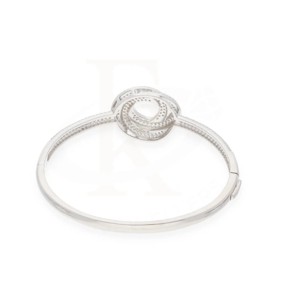 Sterling Silver 925 Cubic Zircon Bangle - Fkjbngsl7921 Bangles