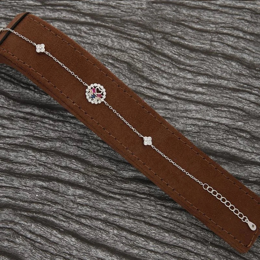 Italian Silver 925 Heart Bracelet - Fkjbrlsl2629 Bracelets