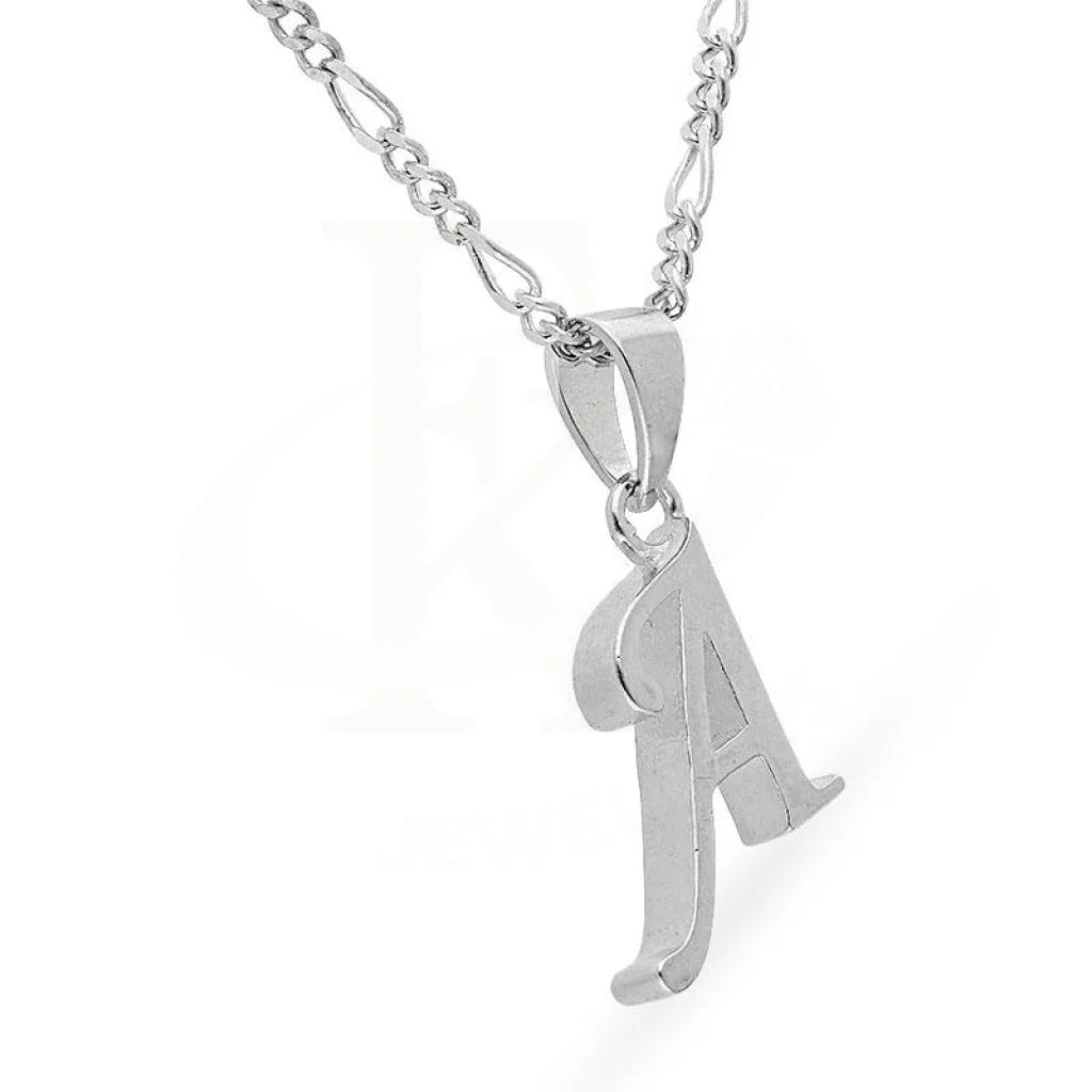 Italian Silver 925 Necklace (Chain With Alphabet Pendant) - Fkjnklsl2092 Necklaces