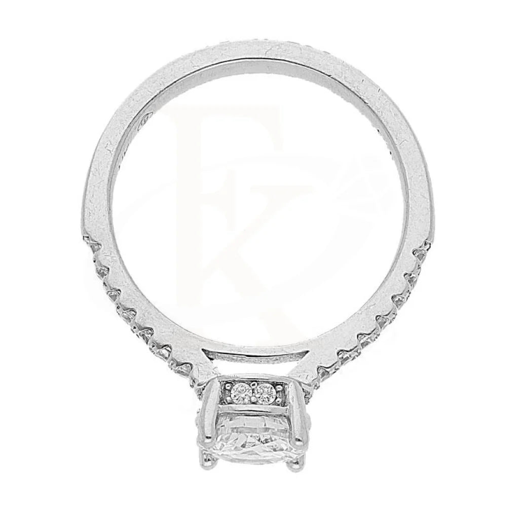 Italian Silver 925 Solitaire Ring - Fkjrn1778 Rings
