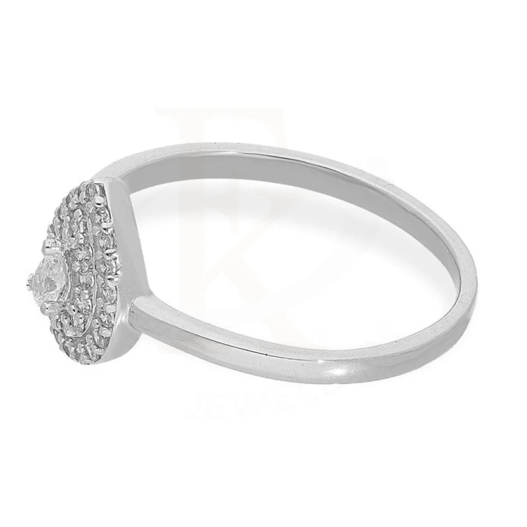 Italian Silver 925 Solitaire Ring - Fkjrnsl2183 Rings