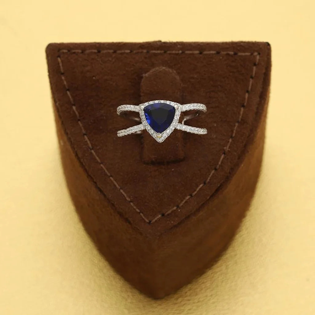 Italian Silver 925 Solitaire Ring - Fkjrnsl2929 Rings