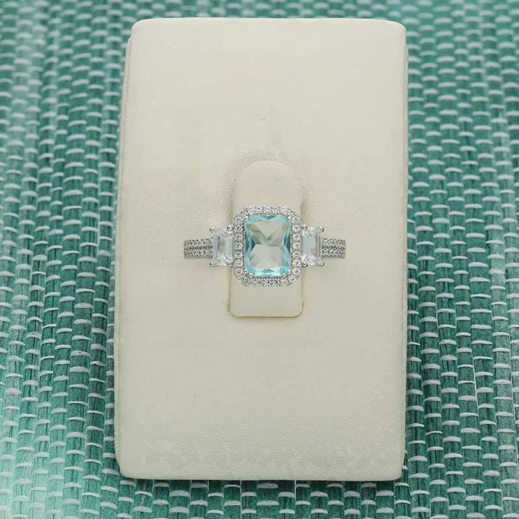 Italian Silver 925 Solitaire Ring - Fkjrnsl3130 Rings