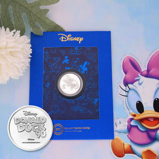 Disney Daisy Silver Coin 999.0 Silver - FKJCONSLM9865