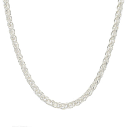 Sterling Silver 925 24 Inches S Double Link Chains - FKJCNSL9499