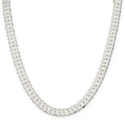 Sterling Silver 925 24 Inches Curb Chain - FKJCNSL8127