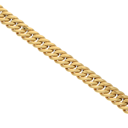 Gold 20 Inches Curb Chain 18KT - FKJCN18K8879