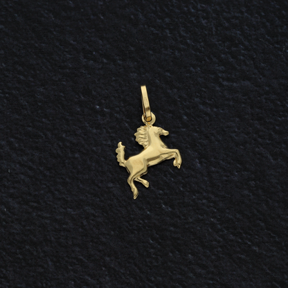 Gold Horse Pendant 18KT - FKJPND18K9170