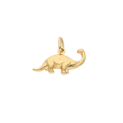 Gold Dinosaur Pendant 18KT - FKJPND18K9180