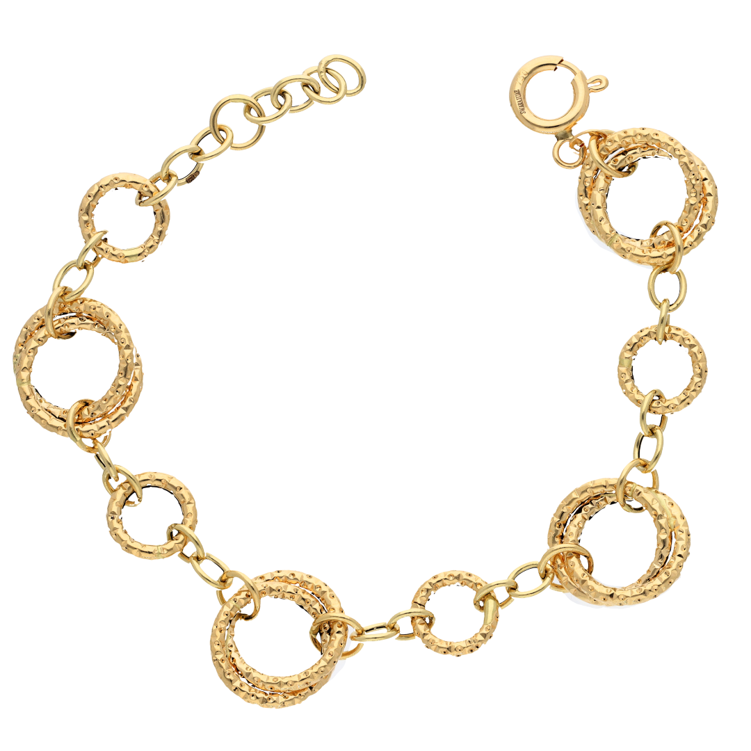 Gold Vintage Givenchy Bracelet 18KT - FKJBRL18K9303