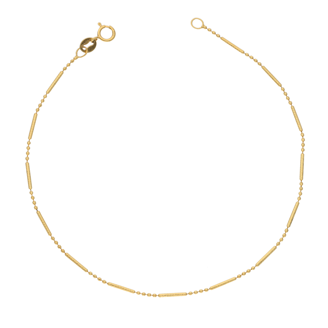 Gold Elegant Modern Bracelet 18KT - FKJBRL18K9380