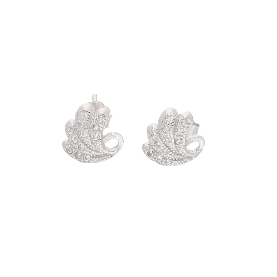 Sterling Silver 925 Stuning Leaf Earrings - FKJERNSL9403