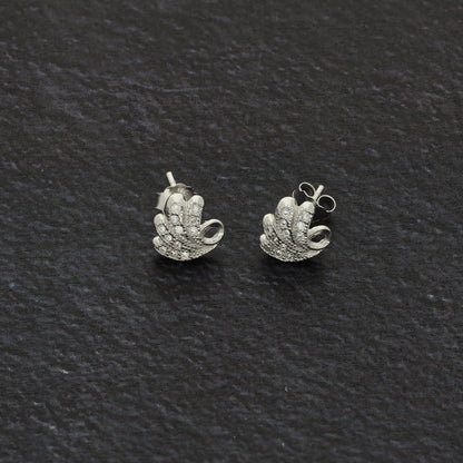 Sterling Silver 925 Stuning Leaf Earrings - FKJERNSL9403