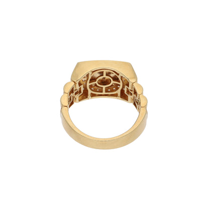 Gold Stud Scorpion Design in Men's Ring 18KT - FKJRN18K9432