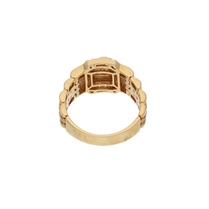 Gold Stud Fancy Scorpion Design in Men's Ring 18KT - FKJRN18K9434