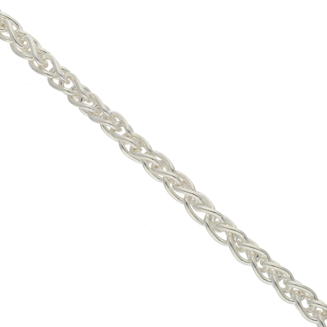 Sterling Silver 925 8 Inches Curb Bracelet - FKJBRLSL9453