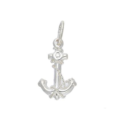 Sterling Silver 925 Anchor Pendant  - FKJPNDSL9513