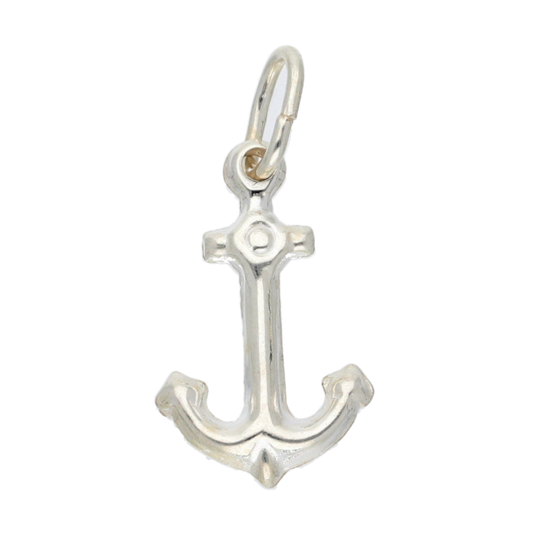 Sterling Silver 925 Anchor Pendant  - FKJPNDSL9514