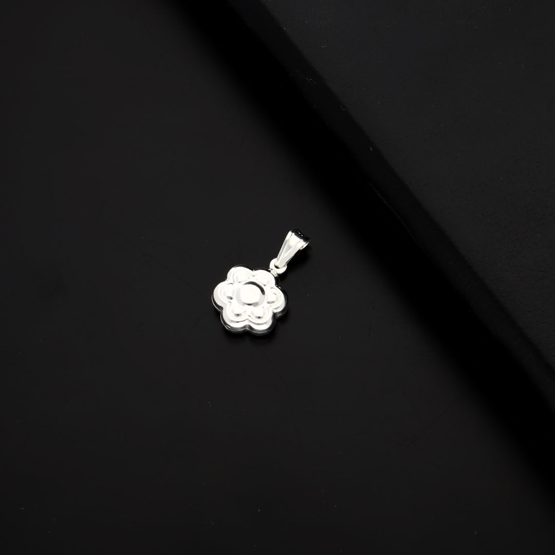 Sterling Silver 925 Flower Pendant - FKJPNDSL9523