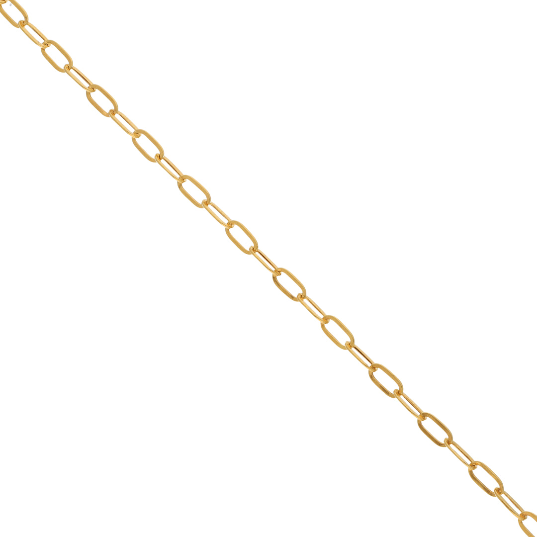 Gold Interlink Bracelet 21KT - FKJBRL21KM9557