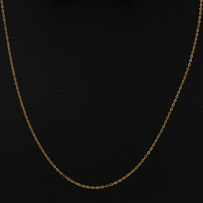 Gold Interlink Chain 21KT - FKJCN21KM9695