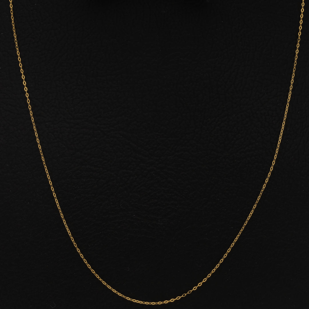 Gold Interlink Chain 21KT - FKJCN21KM9697