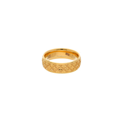 Gold Band Ring 21KT - FKJRN21KM10026