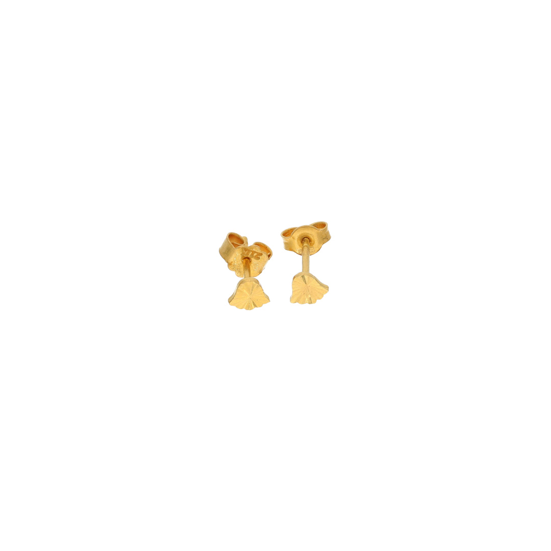 Gold Fancy Earrings 21KT - FKJERN21KM10032