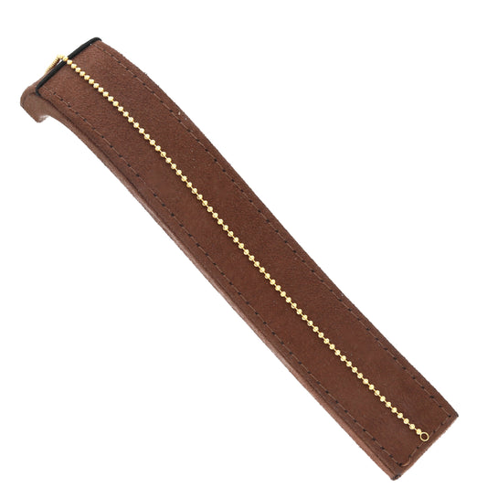 <tc>خلخال مطرز بالذهب 21 قيراط  - FKJANKL21KM11645</tc>