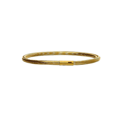 Gold Elegant Bangle 21KT - FKJBNG21KM10119