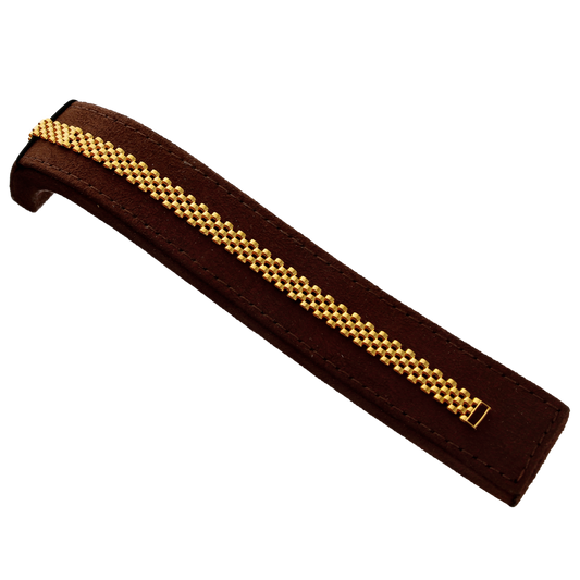 Gold Classic Bracelet 21KT - FKJBRL21KM10270