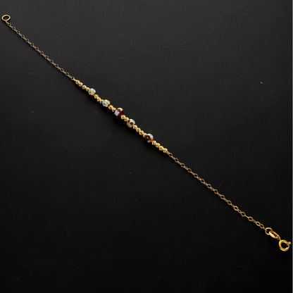 Gold Whimsical Bracelet 21KT - FKJBRL21KM10297