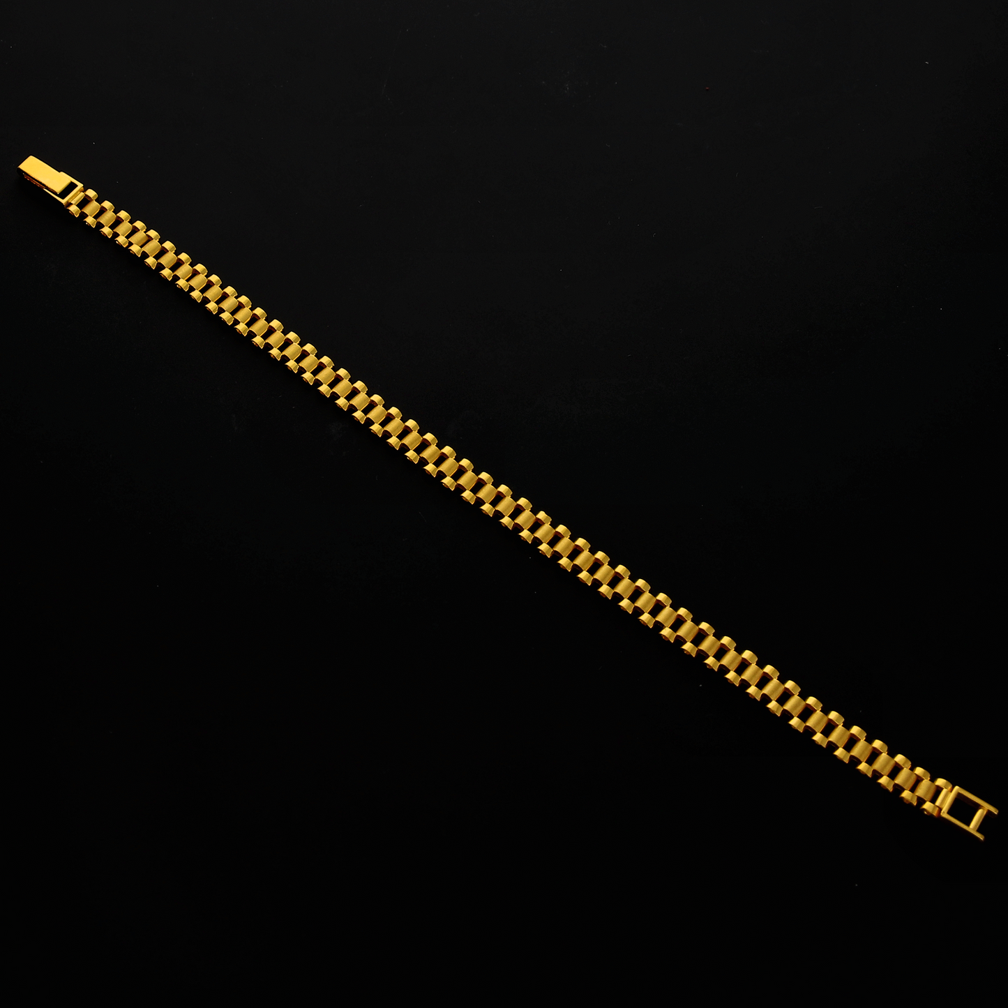 Gold Zipper Strap Bracelet 21KT- FKJBRL21KM10265