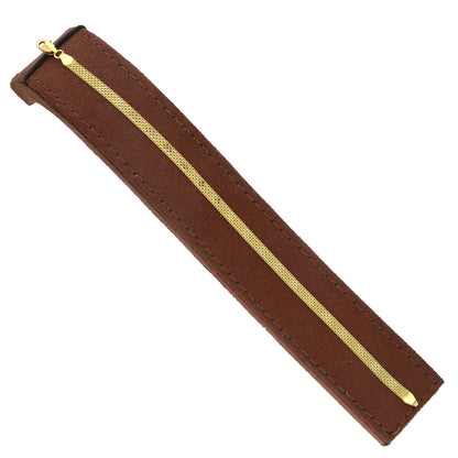 Gold Link Mesh Bracelet 21KT - FKJBRL21KM11595